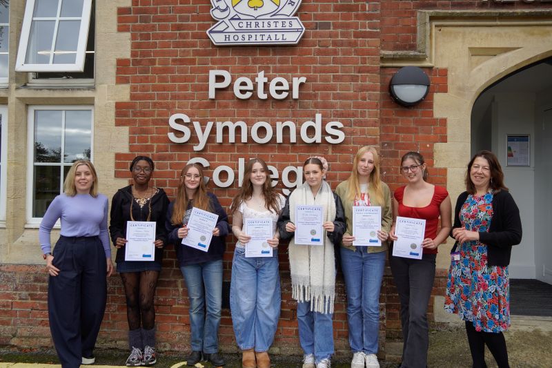 A selection of the Peter Symonds Students who were put though their paces at the Gresham College Oracy Compeition A selection of the Peter Symonds Students who were put though their paces at the Gresham College Oracy Compeition